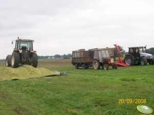 T-25 + rozrzutnik do kukurydzy