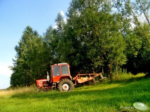 T-25A + kosiarka rotacyjna 