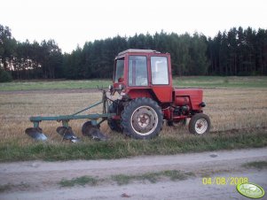 T25A i pług 3skibowy
