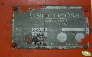 Tabliczka znamionowa Z-224/1