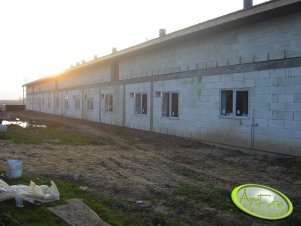 Tak skromniutka chlewnia:) Nieobjąłem całej bo miałem za