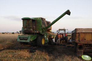 Tragedia w polu - John Deere CWS 1450 SII