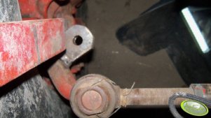 Uchwyt siłownika wspomagania przy zwrotnicy, MTZ 82