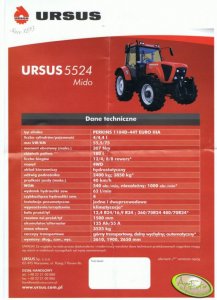 Ulotka Ursusa z Agrotech-u
