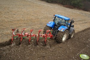 Unia Ibis XXLS 5 Vario &  New Holland T7030 AC