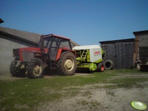 Ursus 1014 + Claas Rollant 250