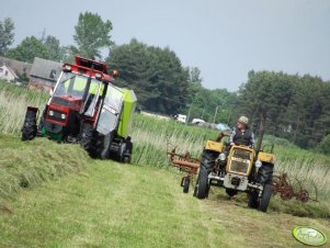 Ursus 1014 & Claas Rollant 350 RF