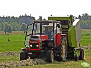 Ursus 1201 + Claas Variant 180 Roto Cut