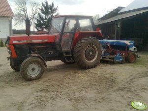 Ursus 1201 + zestaw uprawowo-siewny