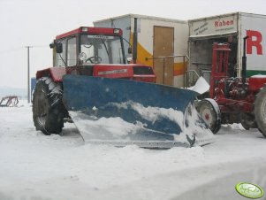 Ursus 1222 + pług śnieżny 