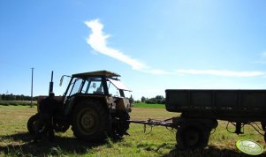 Ursus 1222 + przyczepa D-47