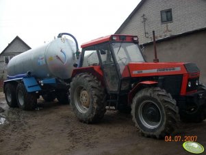 Ursus 1224 & beczka 13000l