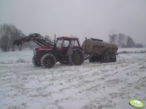 Ursus 1224 + beczkowóz