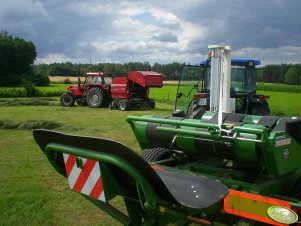 Ursus 1224 + Case IH RB 344R