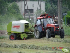 Ursus 1224 + Claas Rollant 250rc