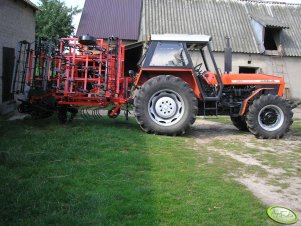 Ursus 1224 i Agregat Uprawowy AgroFactory 4,2m