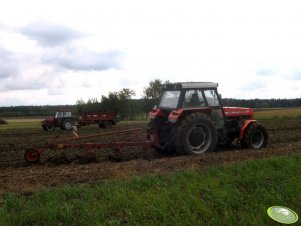 Ursus 1224 + Krone & Zetor 7745 + Agrimat