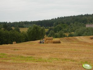 Ursus 1224 + przyczepa do bel