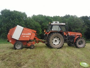 Ursus 1224 turbo + Welger RP200