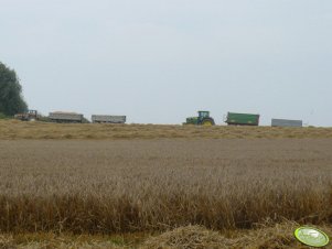 Ursus 1614 + przyczepy i JD + przyczepy