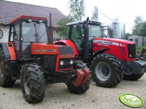 Ursus 1634 i Massey Ferguson 6495