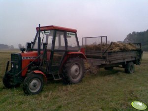 Ursus 2812 + rozrzutnik obornika 3.5t