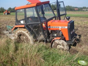 Ursus 2812 + Unia  BN 3-skibowy