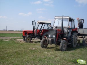 Ursus 3512 i Zetor 6211