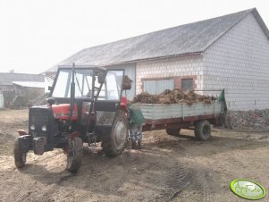 Ursus 3512 + Ładowacz + rozrzutnik