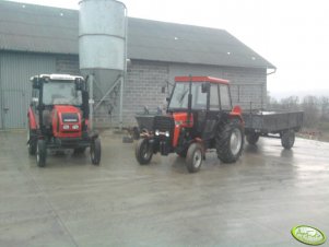 Ursus 3512 + Rozrzutnik 