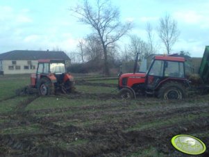 Ursus 4512 i Zetor 5320