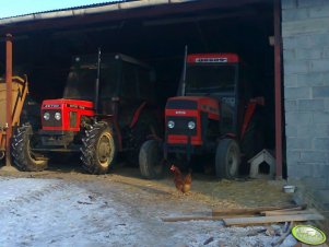 Ursus 4512 i Zetor 7245