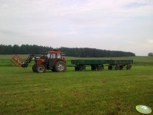 Ursus 4514 + Hydramet 14 i przyczepy