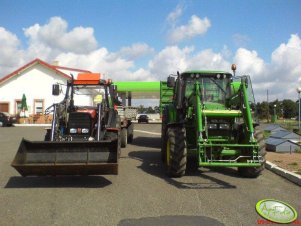 Ursus 4514 i JD 6320