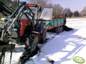 Ursus 4514 + Rozrzutnik