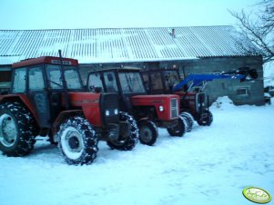 Ursus 4514, Ursus C-360 i MF 255