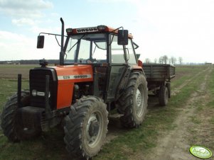 Ursus 5314 + lejek + przyczepa d-47