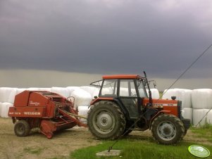 Ursus 5314 + Welger RP12S