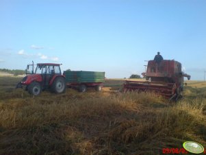 Ursus 5714 + PronarT653/2 i Bizon Z050