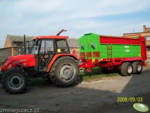 Ursus 5714 + Rozrzutnik Tytan 10plus