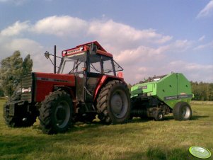 Ursus 6014 + Deutz-Fahr