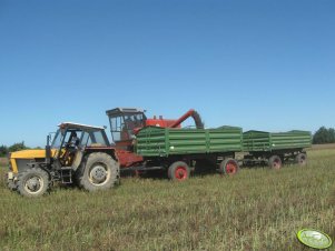 Ursus 914 + Sanok D50 i Sanok D47B