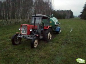Ursus C-330 + beczkowóz