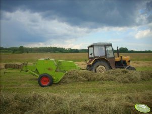 Ursus C-330 + Claas Bautz