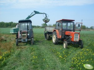 Ursus C-330 + cyklop & Ursus C-360 + przyczepa