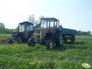 Ursus C-330 + cyklop & Ursus C-360 + przyczepa