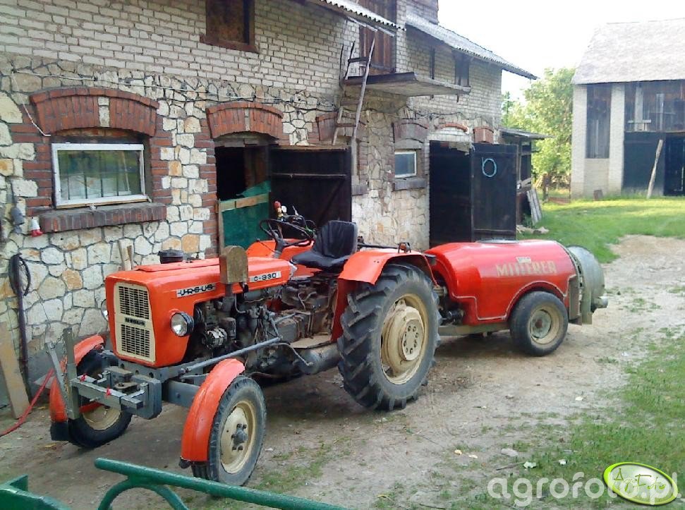 Obraz Traktor Ursus C 330 And Opryskiwacz Sadowniczy Id297010 Galeria Rolnicza Agrofoto 0441