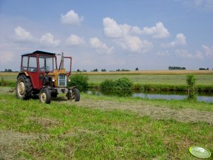 Ursus C-330 & przetrząsacz 