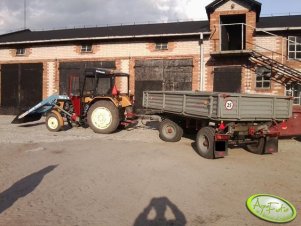 Ursus C-330 + przyczepa Autosan D35M 