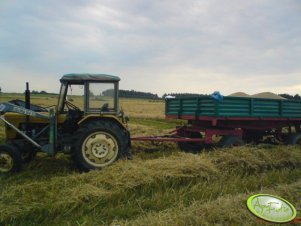 Ursus C-330 + przyczepą 